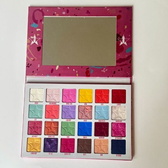 Jeffree Star Cosmetics Jawbreaker Eyeshadow Palette Bright Bold Colors - Picture 1 of 2